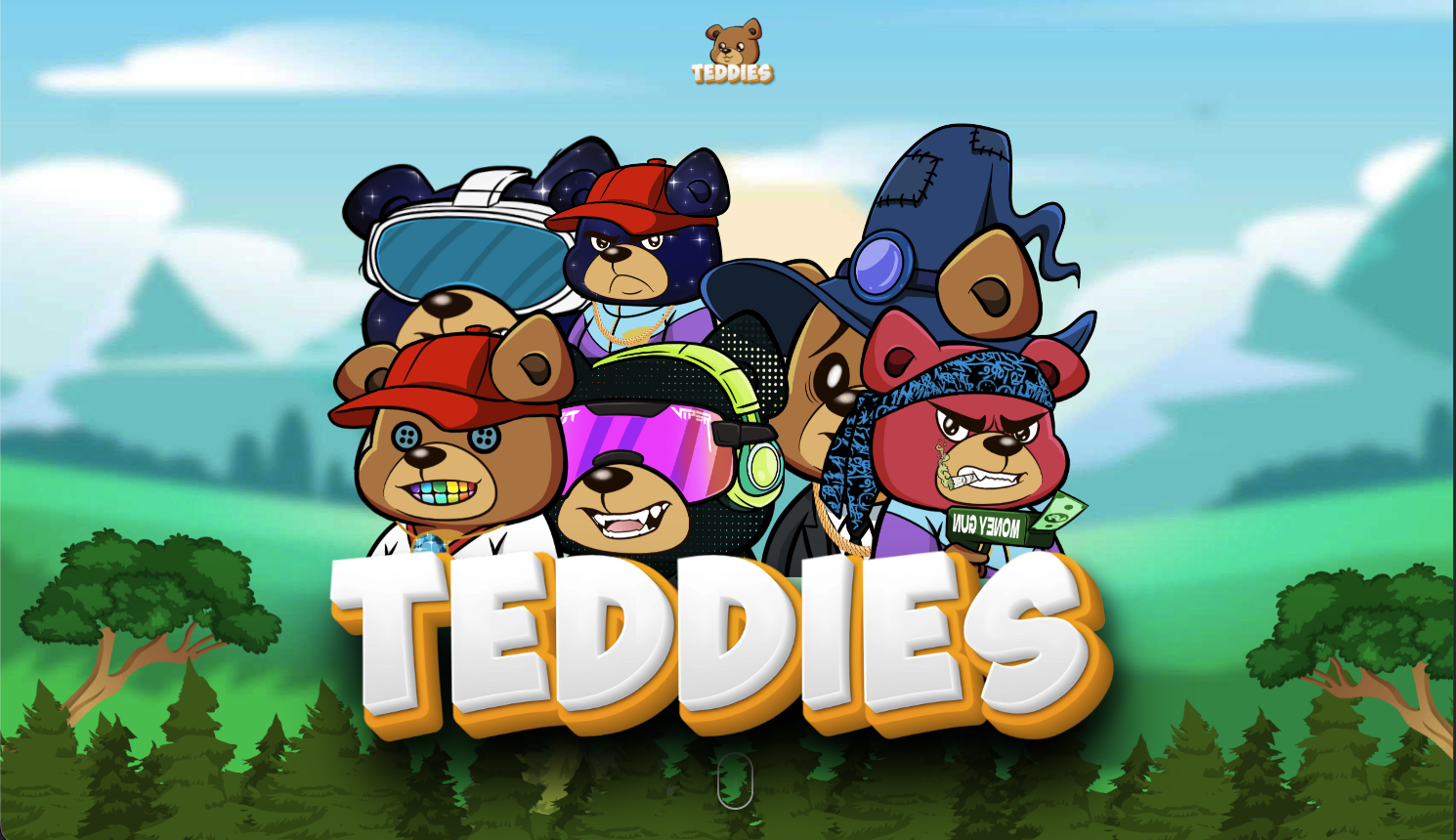 Teddies NFT website